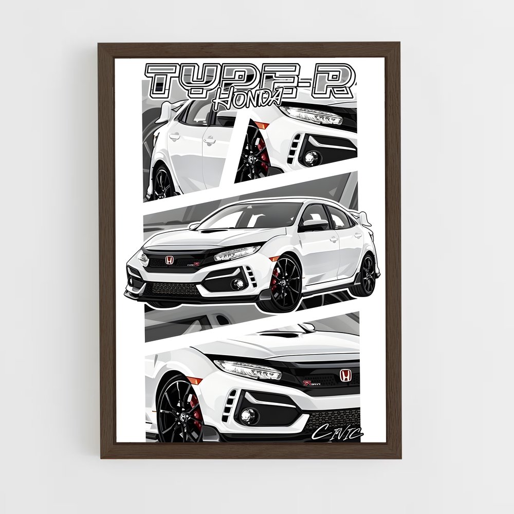 Poster Civic Power – affiche Honda (vue 5)